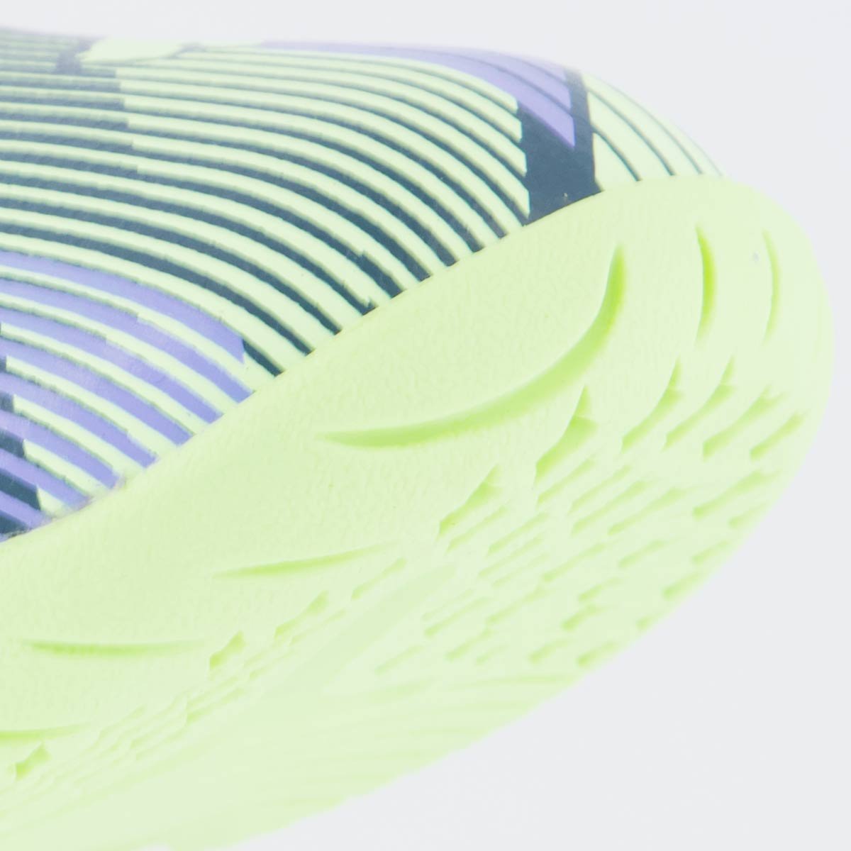 Chuteira Puma Future 7 Play IT V PS Juvenil Futsal Azul e Verde Verde 8