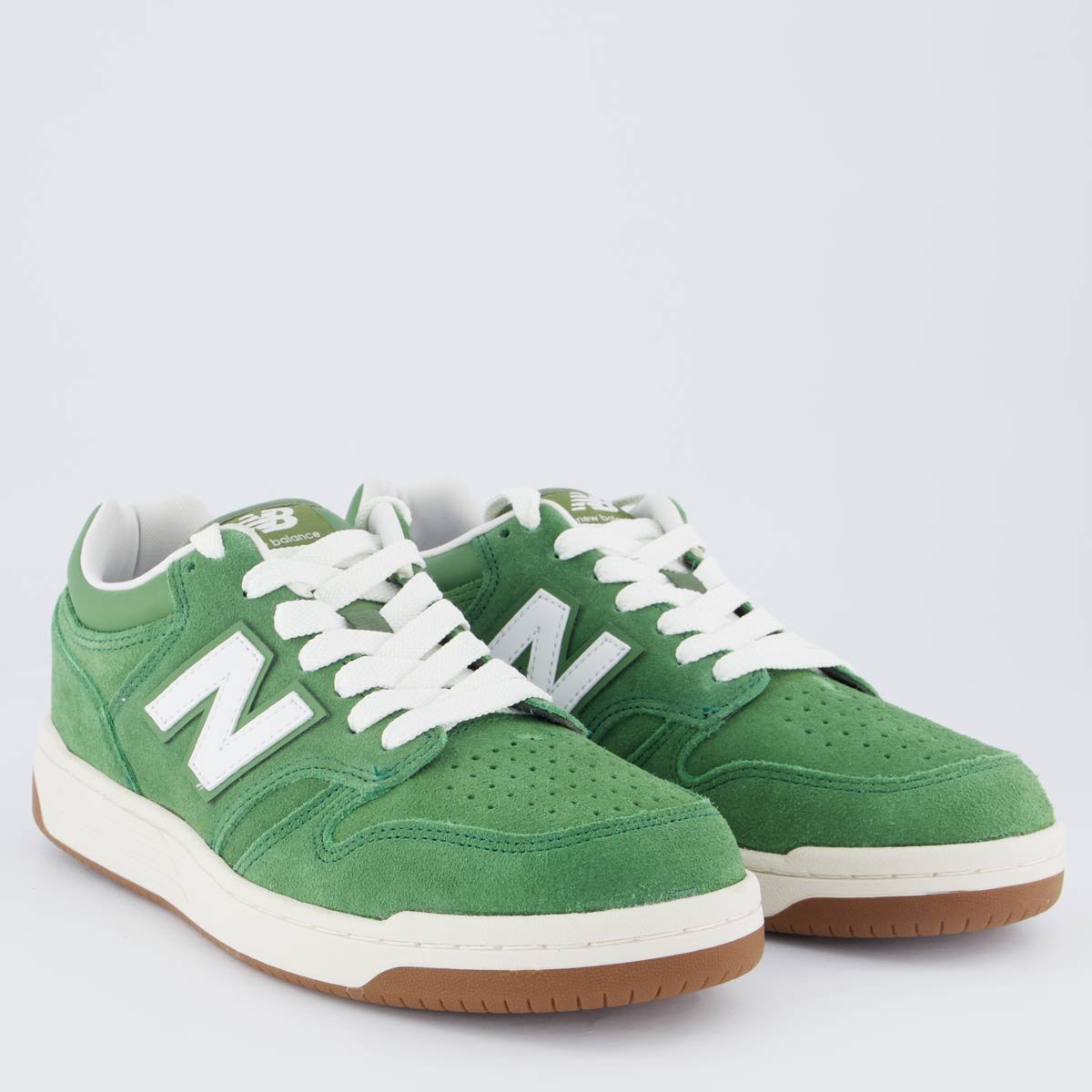 Tênis New Balance 480 Low Verde e Branco Verde 2