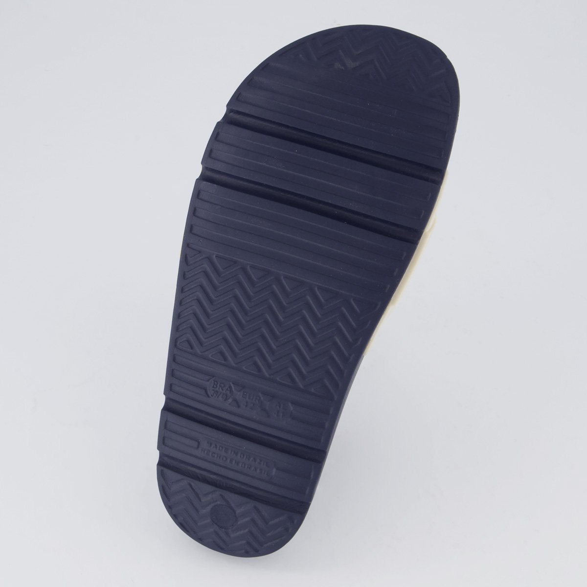 Chinelo Coca Cola Injetado Slide Elevate Marinho e Bege Bege 5