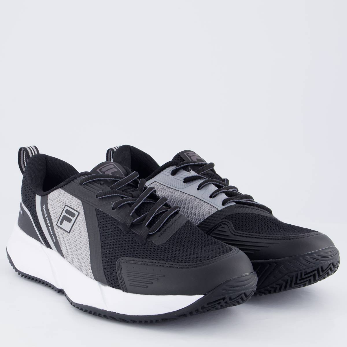 Tênis Fila Master Ace Preto e Cinza Preto 2