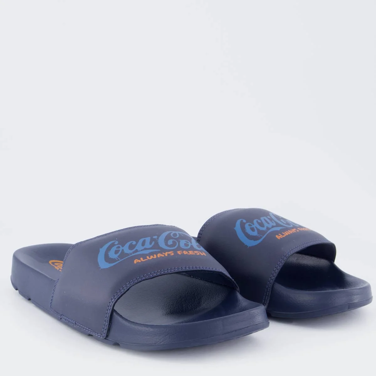 Chinelo Coca Cola Slide Graff Marinho Azul Marinho 3