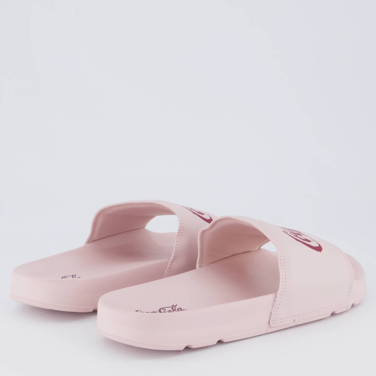 Chinelo Coca Cola Slide Graff Feminino Rosa Rosa 4