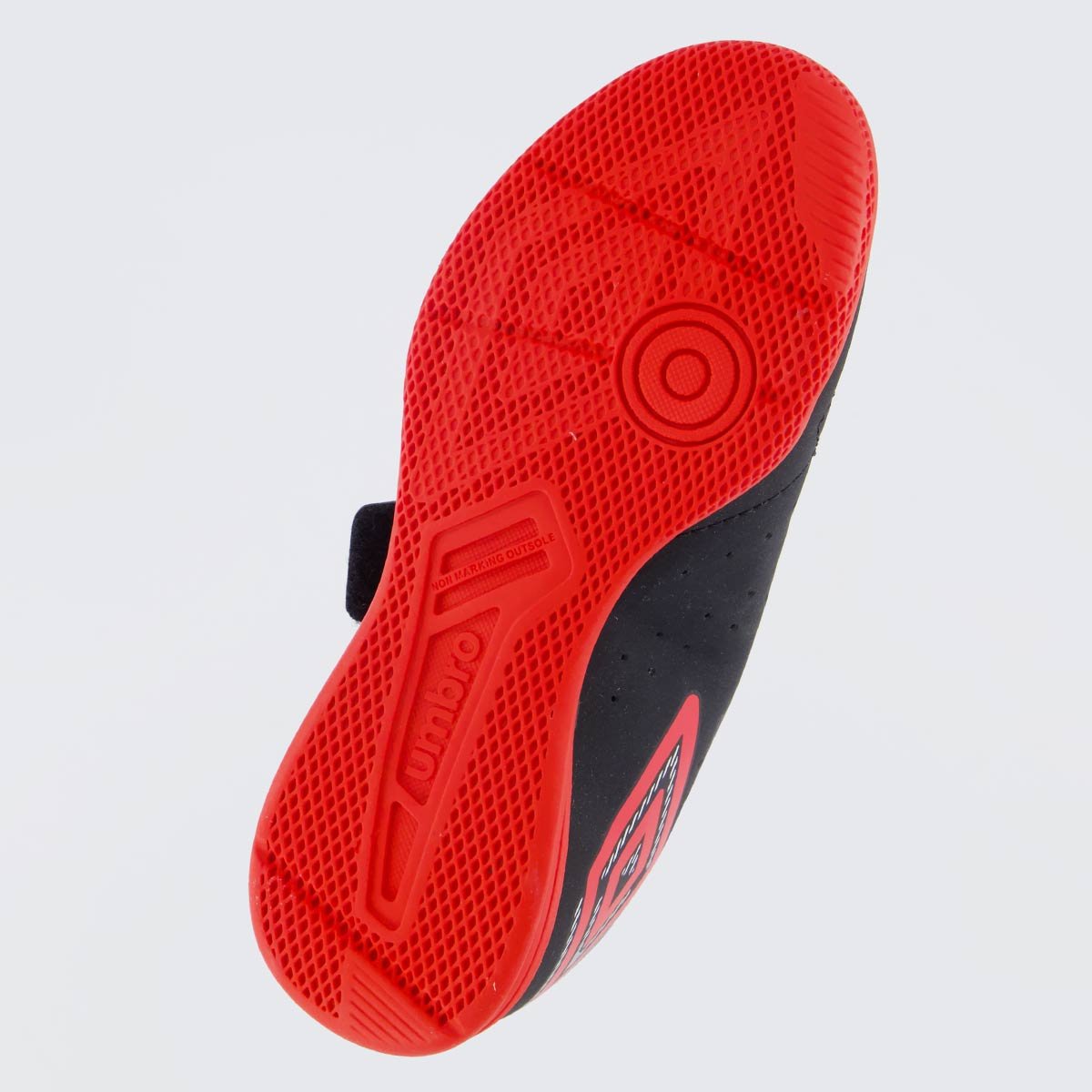 Chuteira Umbro Neo Striker Infantil Preta e Vermelha Preto 5