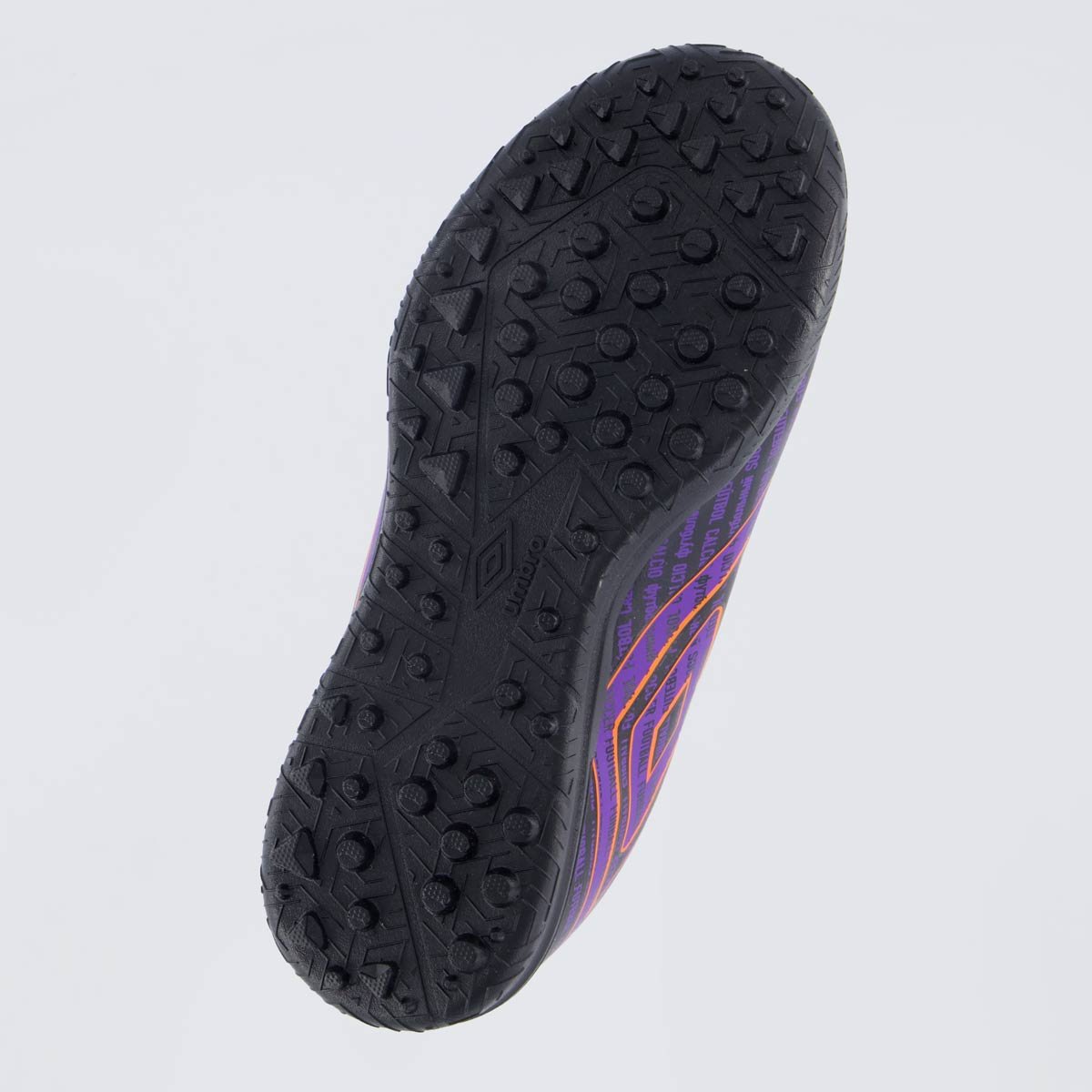 Chuteira Umbro Football Society Juvenil Preta Preto 5