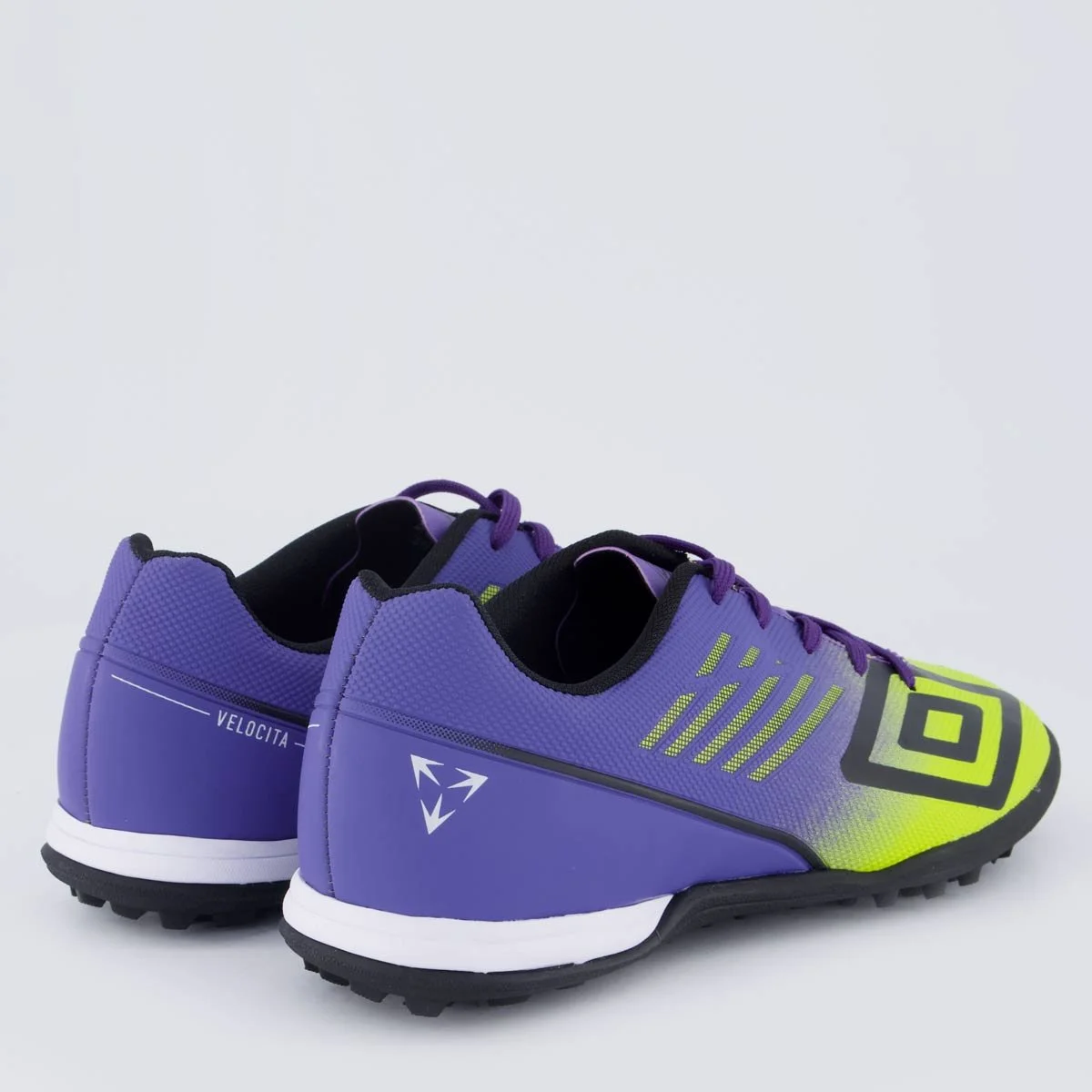 Chuteira Umbro Velocita Décimo Club Society Verde e Roxa Roxo 3