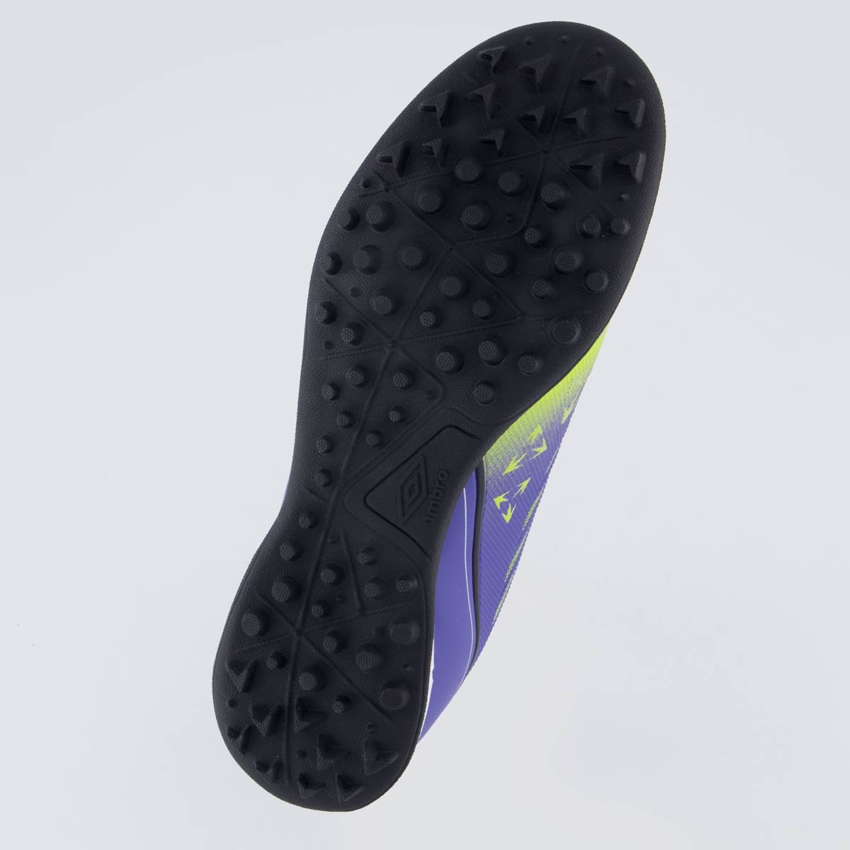 Chuteira Umbro Velocita Décimo Club Society Verde e Roxa Roxo 5