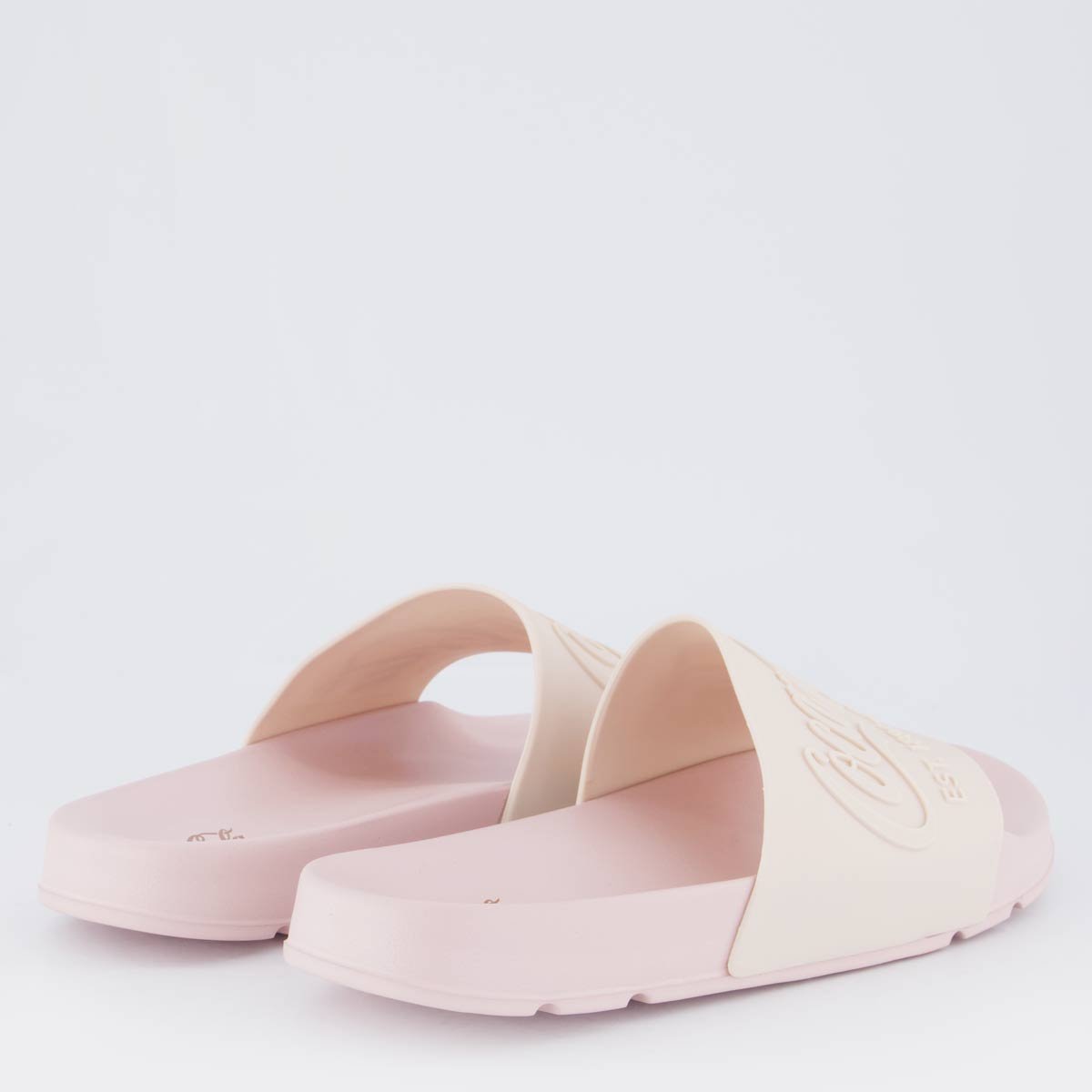 Chinelo Coca Cola Slide Coke Bold Feminino Rosa Claro Bege 4