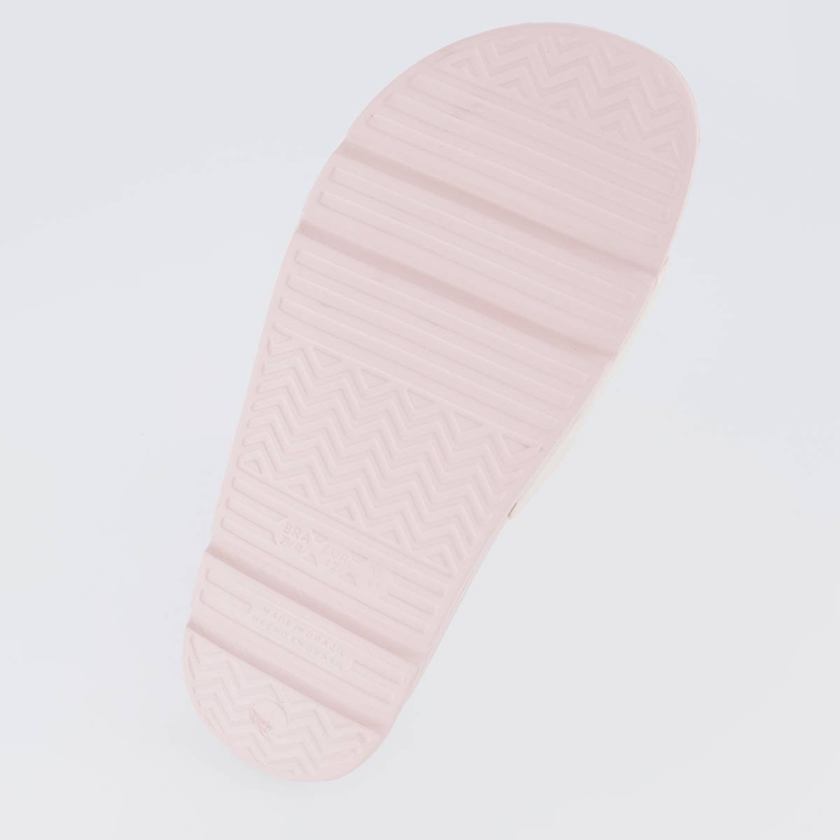 Chinelo Coca Cola Slide Coke Bold Feminino Rosa Claro Bege 5