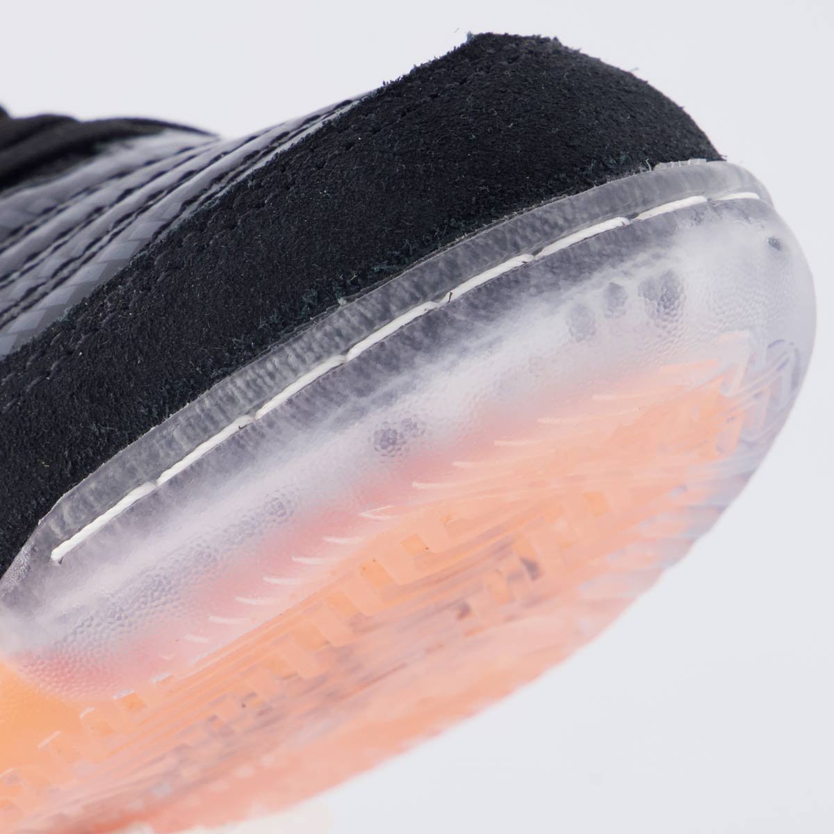 Chuteira Umbro Futsal Pro 5 Bump Preta e Laranja Preto 8