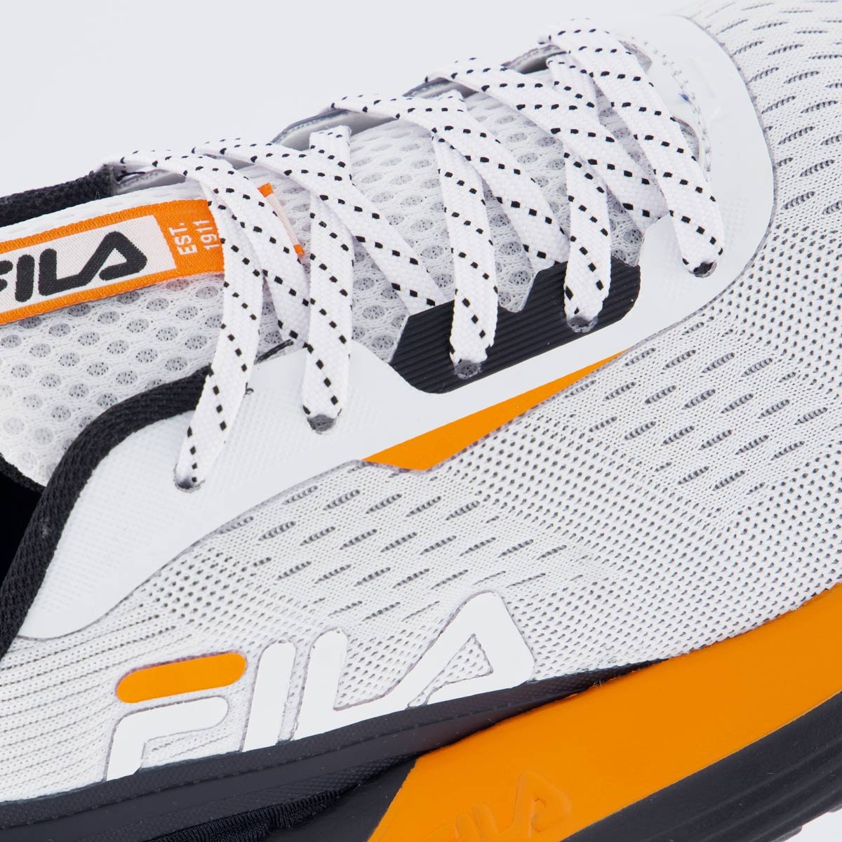 Tênis Fila Diffusion Branco e Preto Branco 7