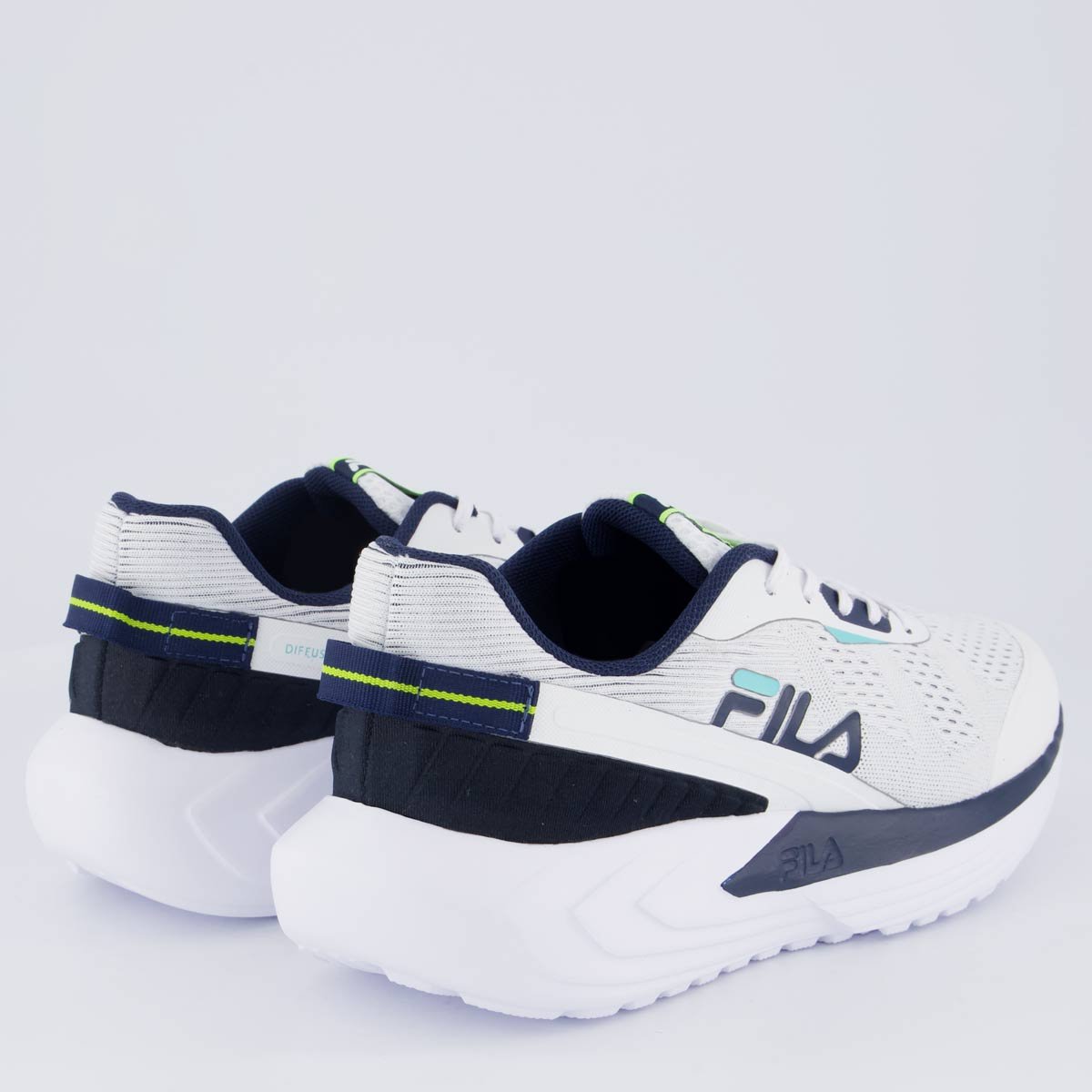 Tênis Fila Diffusion Branco Branco 3