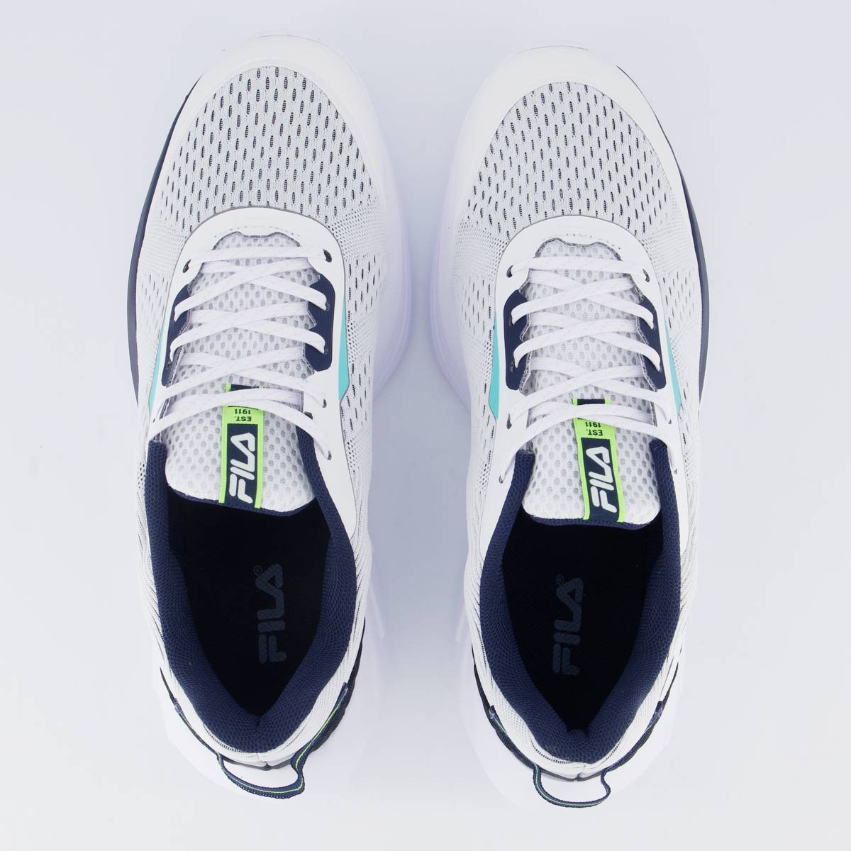 Tênis Fila Diffusion Branco Branco 4