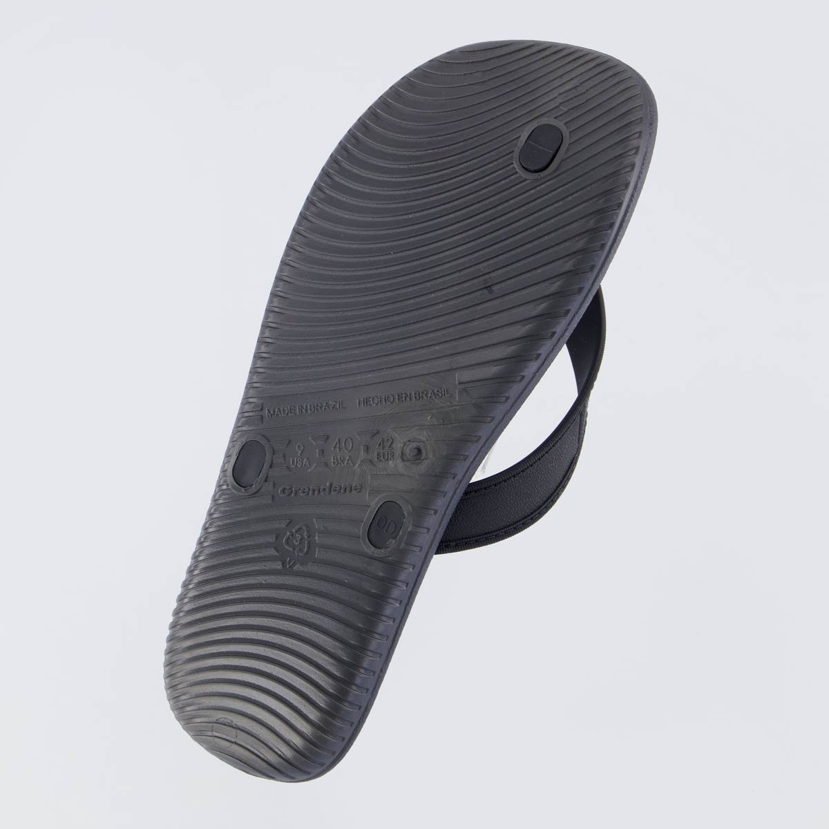 Chinelo Cartago Dakar Preto e Cinza Preto 5