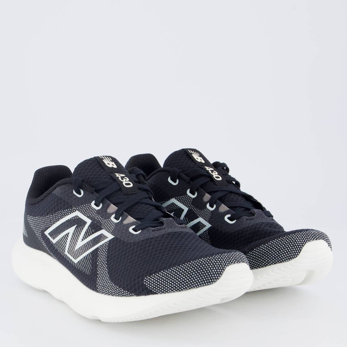 Tênis New Balance 430 V4 Feminino Preto Preto 2