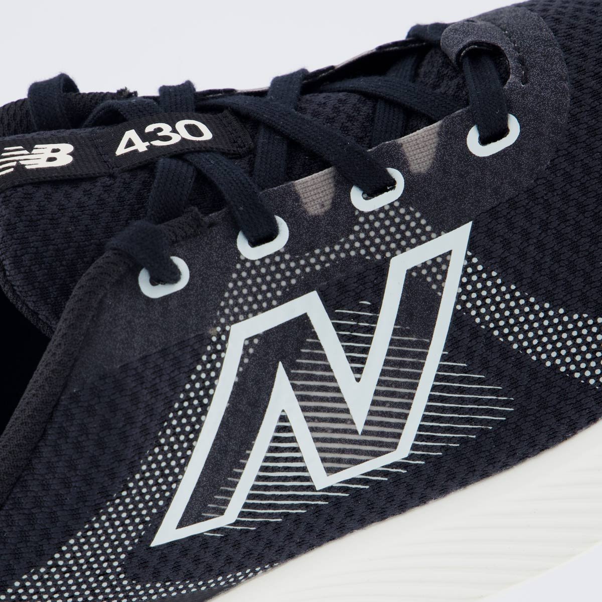 Tênis New Balance 430 V4 Feminino Preto Preto 7