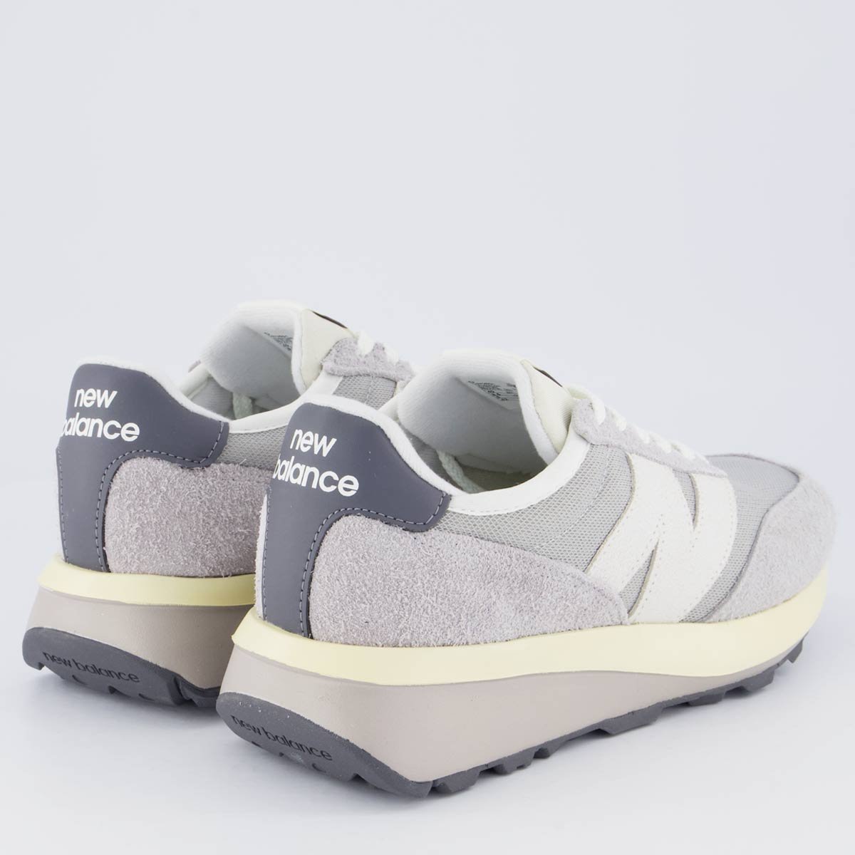 Tênis New Balance 370 V1 Cinza Cinza 3