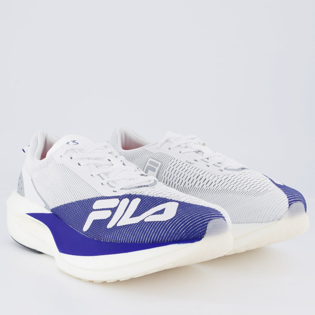 Tênis Fila Racer Carbon 3 Branco e Azul Branco/Azul 2