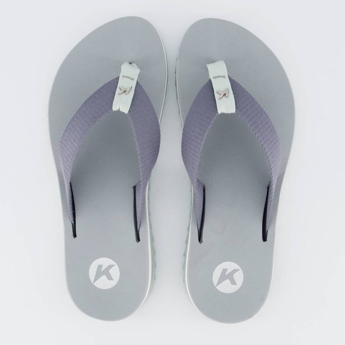 Chinelo Kenner Kyra Pro Feminino Cinza