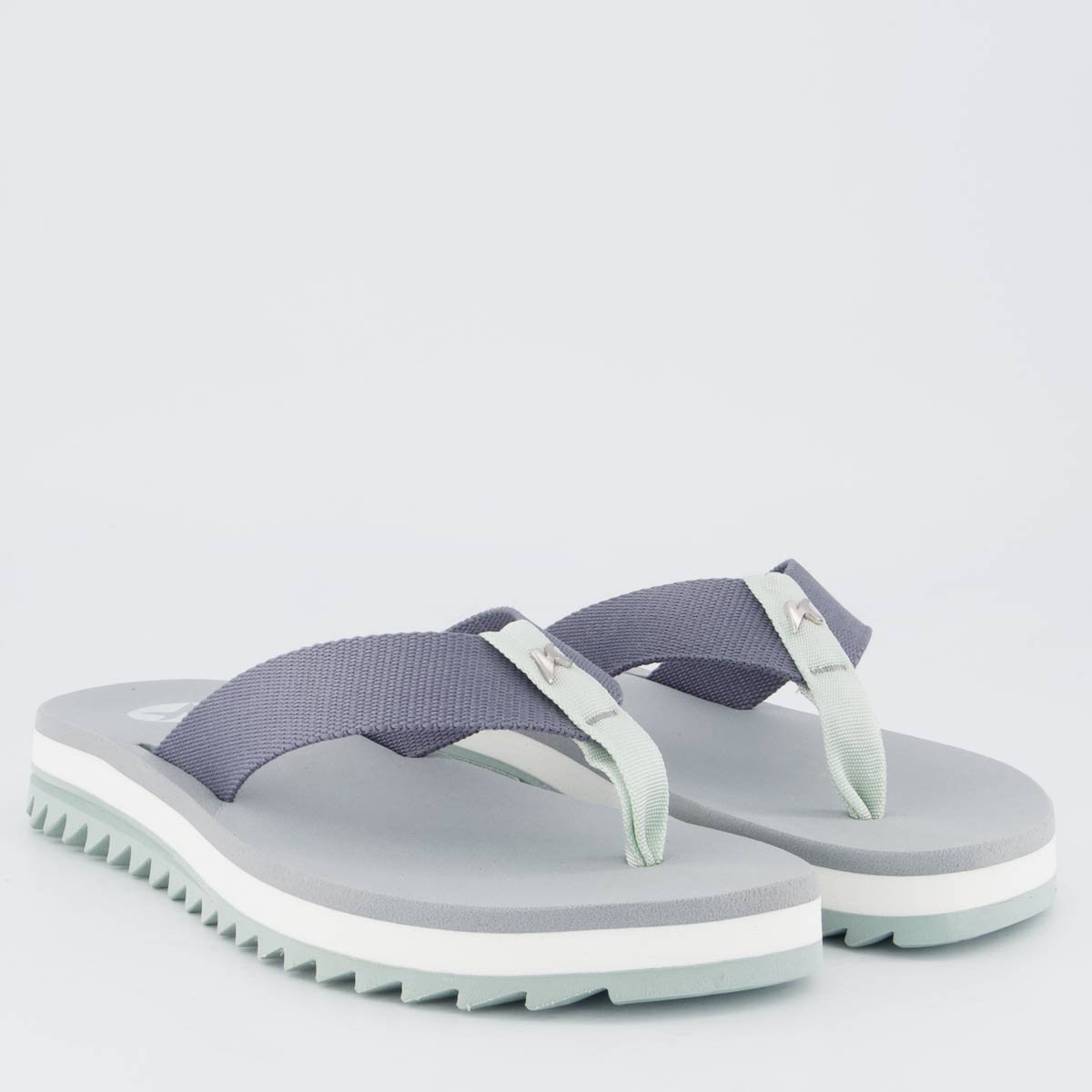 Chinelo Kenner Kyra Pro Feminino Cinza Cinza 3