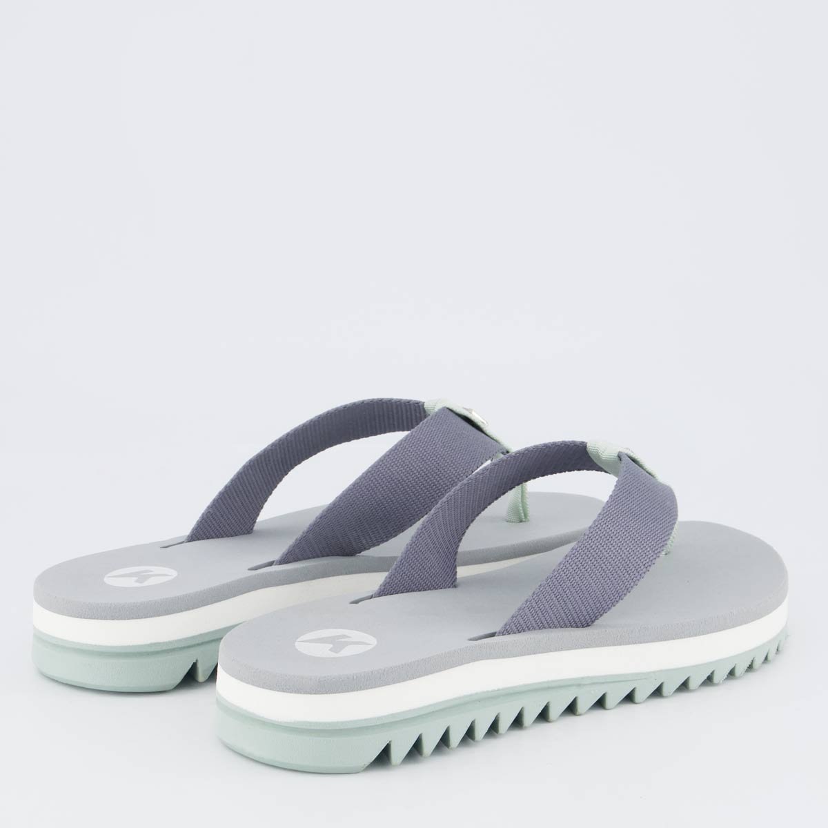 Chinelo Kenner Kyra Pro Feminino Cinza Cinza 4