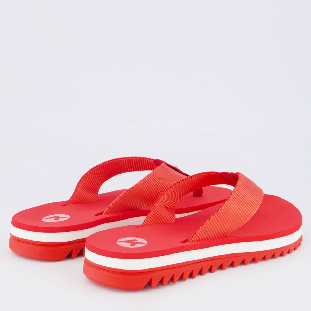 Chinelo Kenner Kyra Pro Feminino Vermelho Vermelho 4