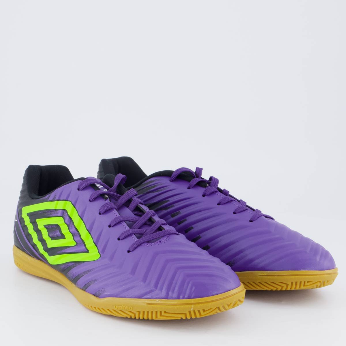 Chuteira Umbro Fifty V Futsal Roxa e Preta Roxo 2