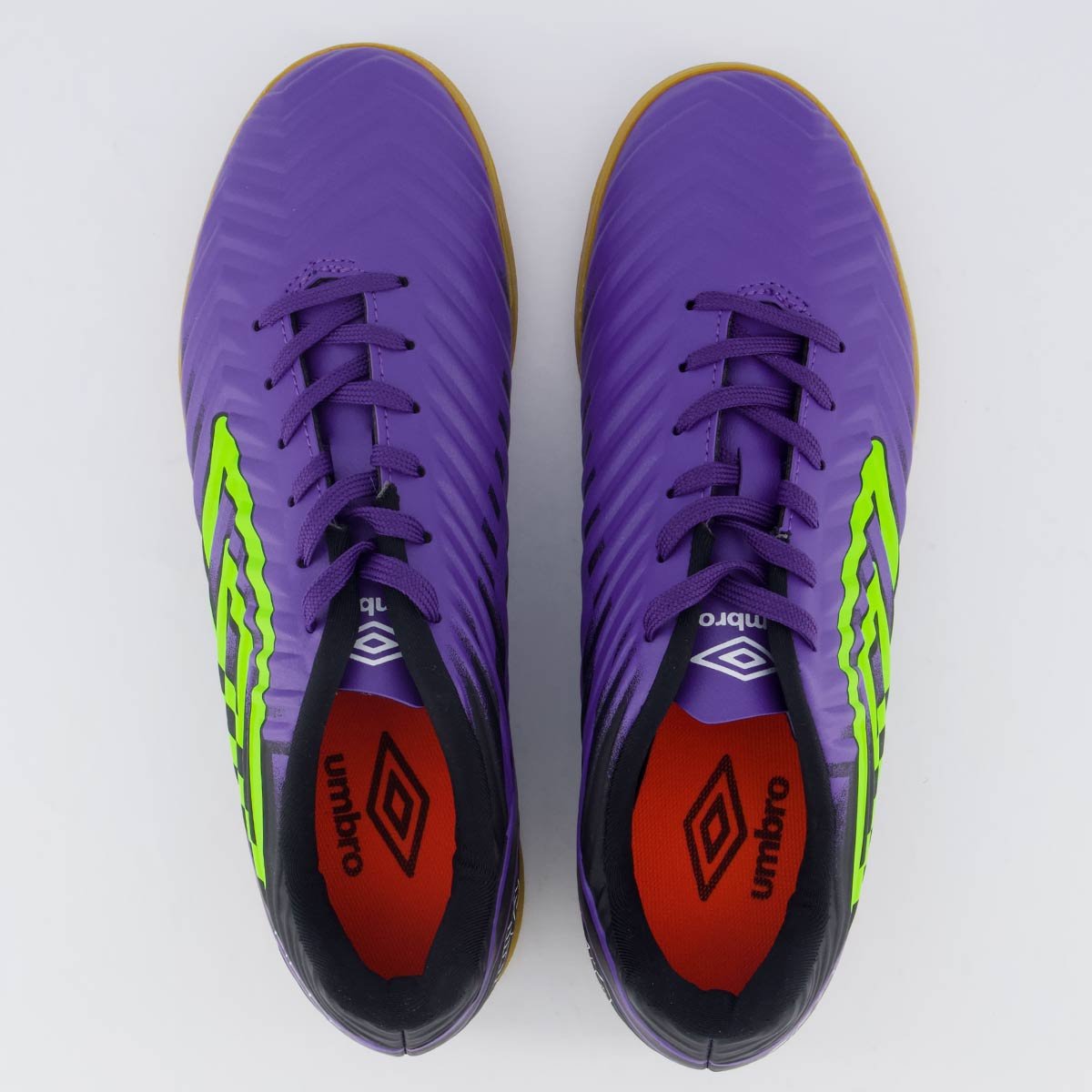 Chuteira Umbro Fifty V Futsal Roxa e Preta Roxo 4