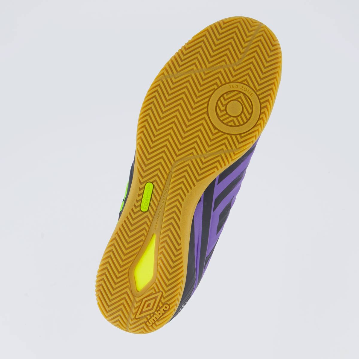 Chuteira Umbro Fifty V Futsal Roxa e Preta Roxo 5