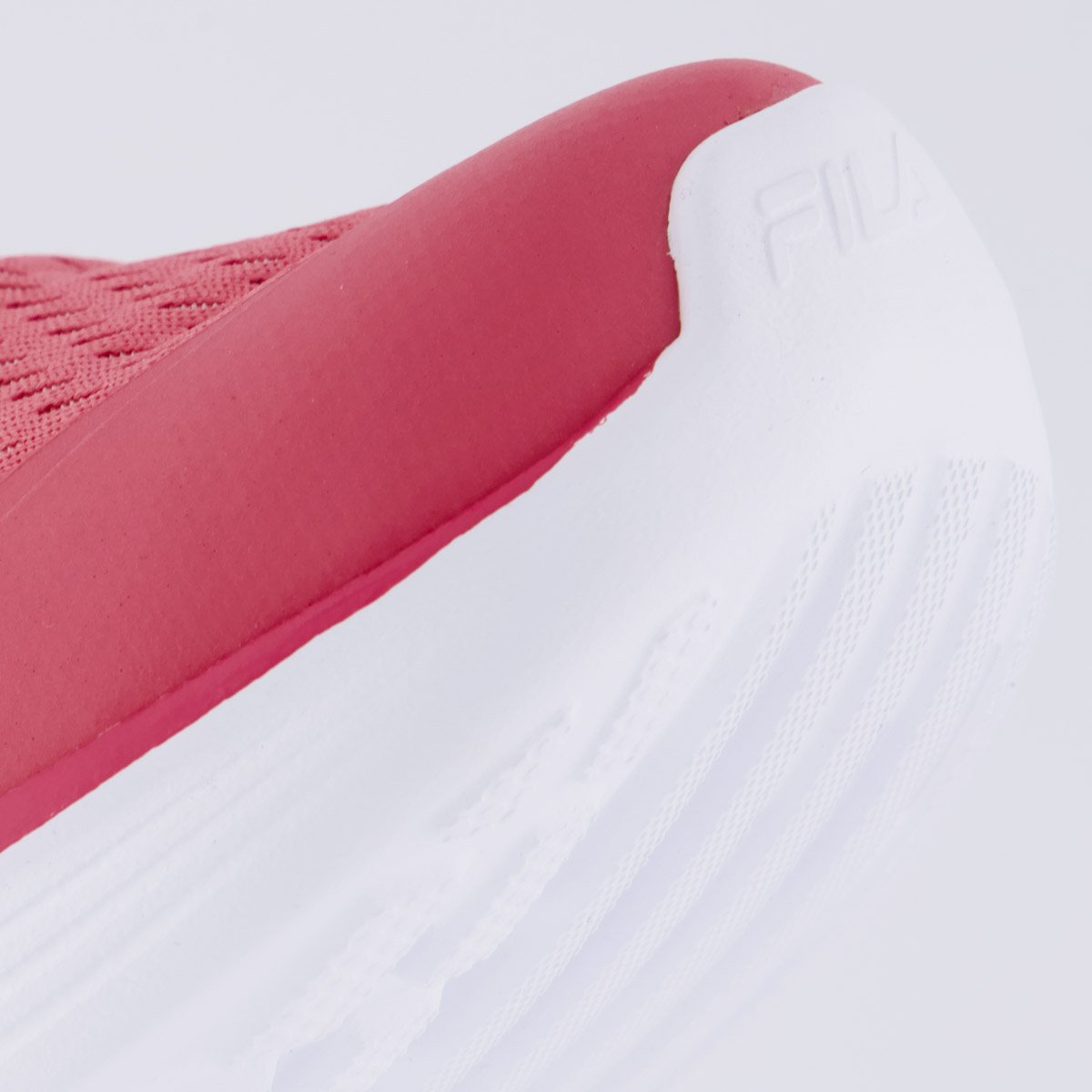 Tênis Fila Diffusion Feminino Rosa e Branco Coral 8