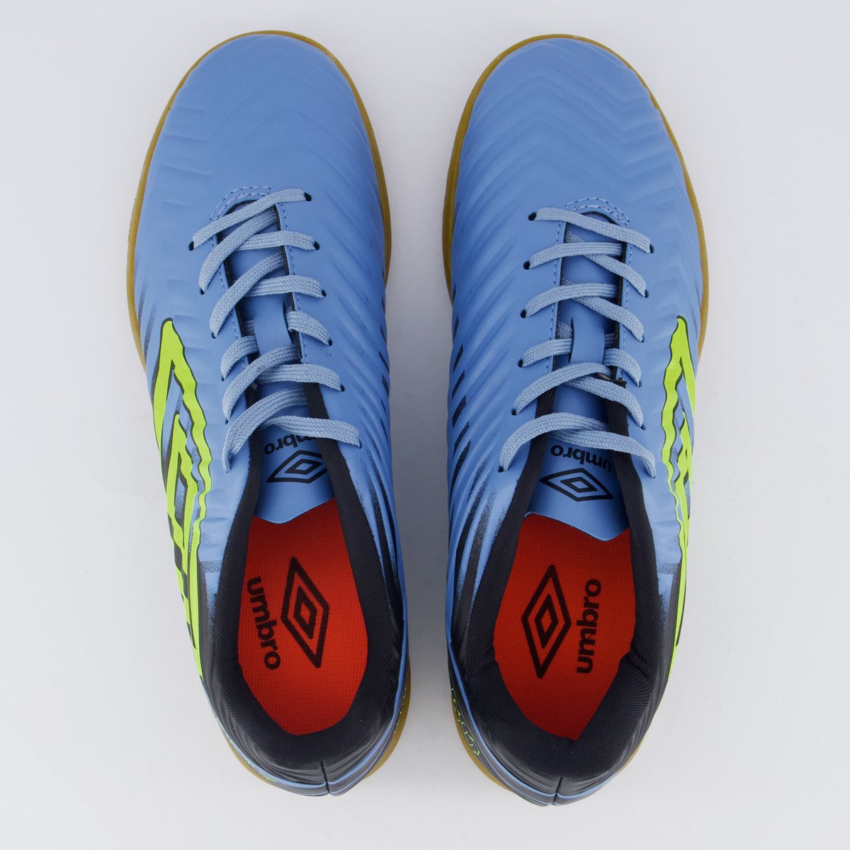 Chuteira Umbro Fifty V Futsal Azul e Preta Azul 4