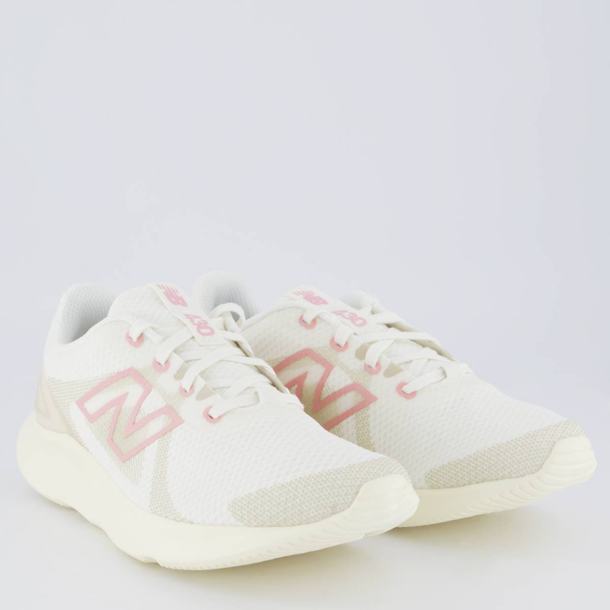 Tênis New Balance 430 V4 Feminino Bege Claro Bege 2