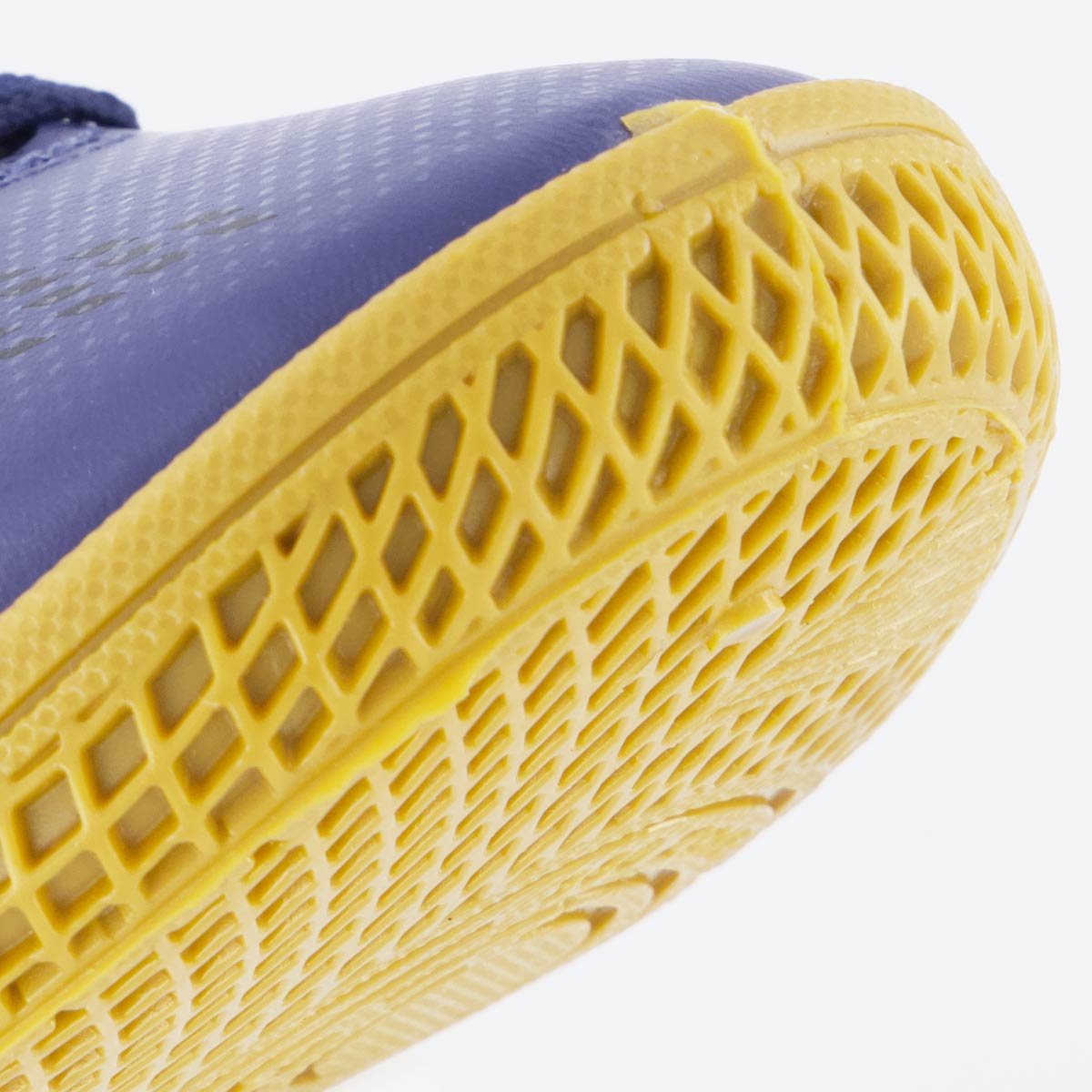 Chuteira Umbro Fast II Futsal Juvenil Marinho e Laranja Azul Marinho 8