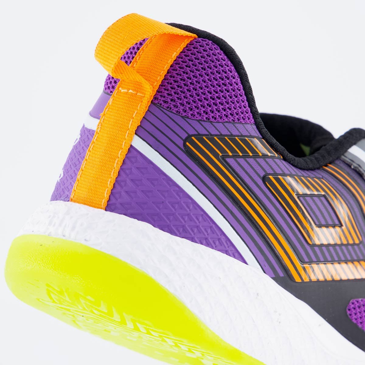 Chuteira Umbro Pro 5 Bump Futsal Grafite Cinza/Roxo 6