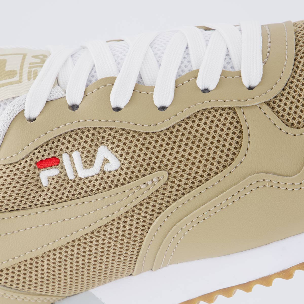 Tênis Fila Euro Jogger Sport II Bege Bege 7