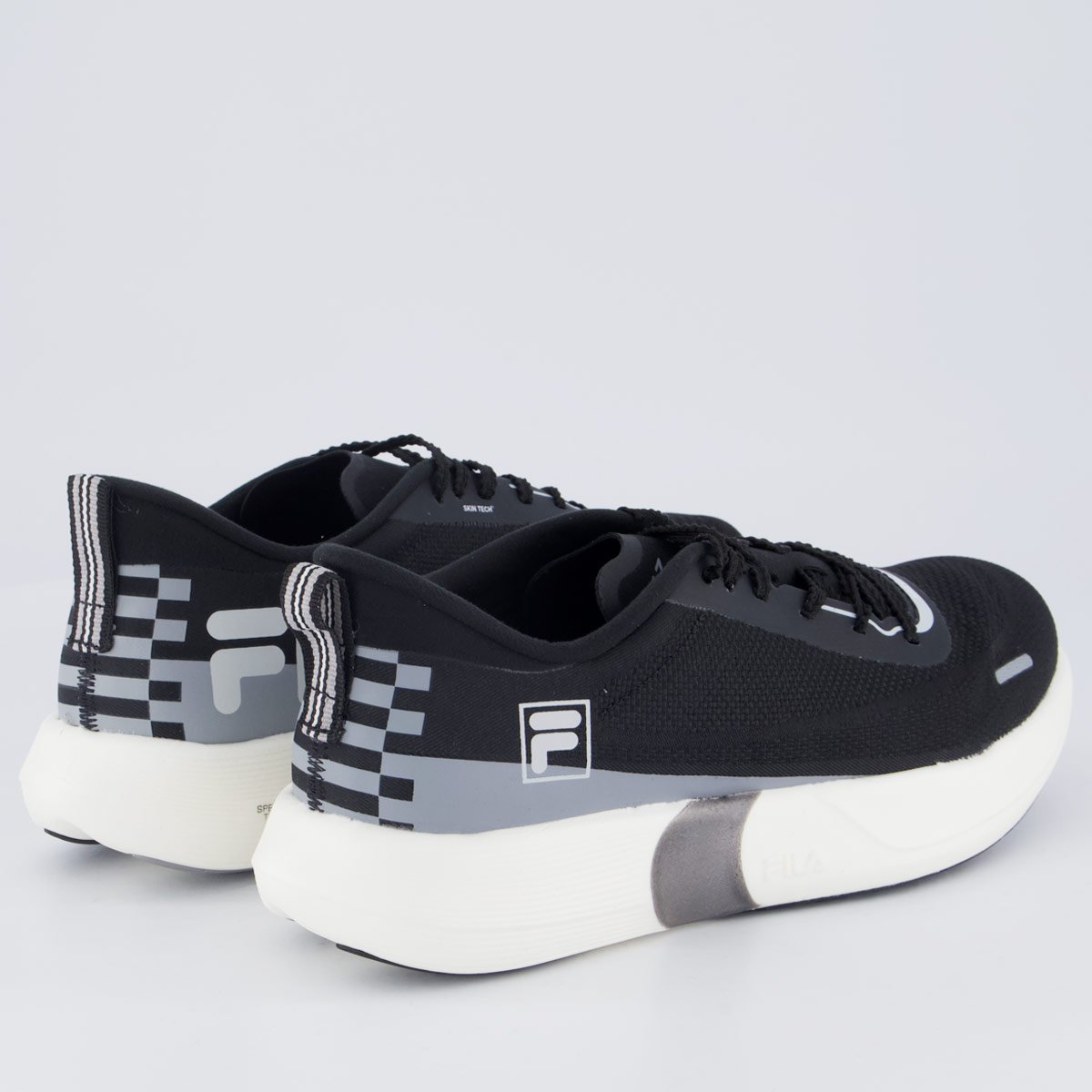 Tênis Fila KR7 Pro Preto e Cinza Preto 3