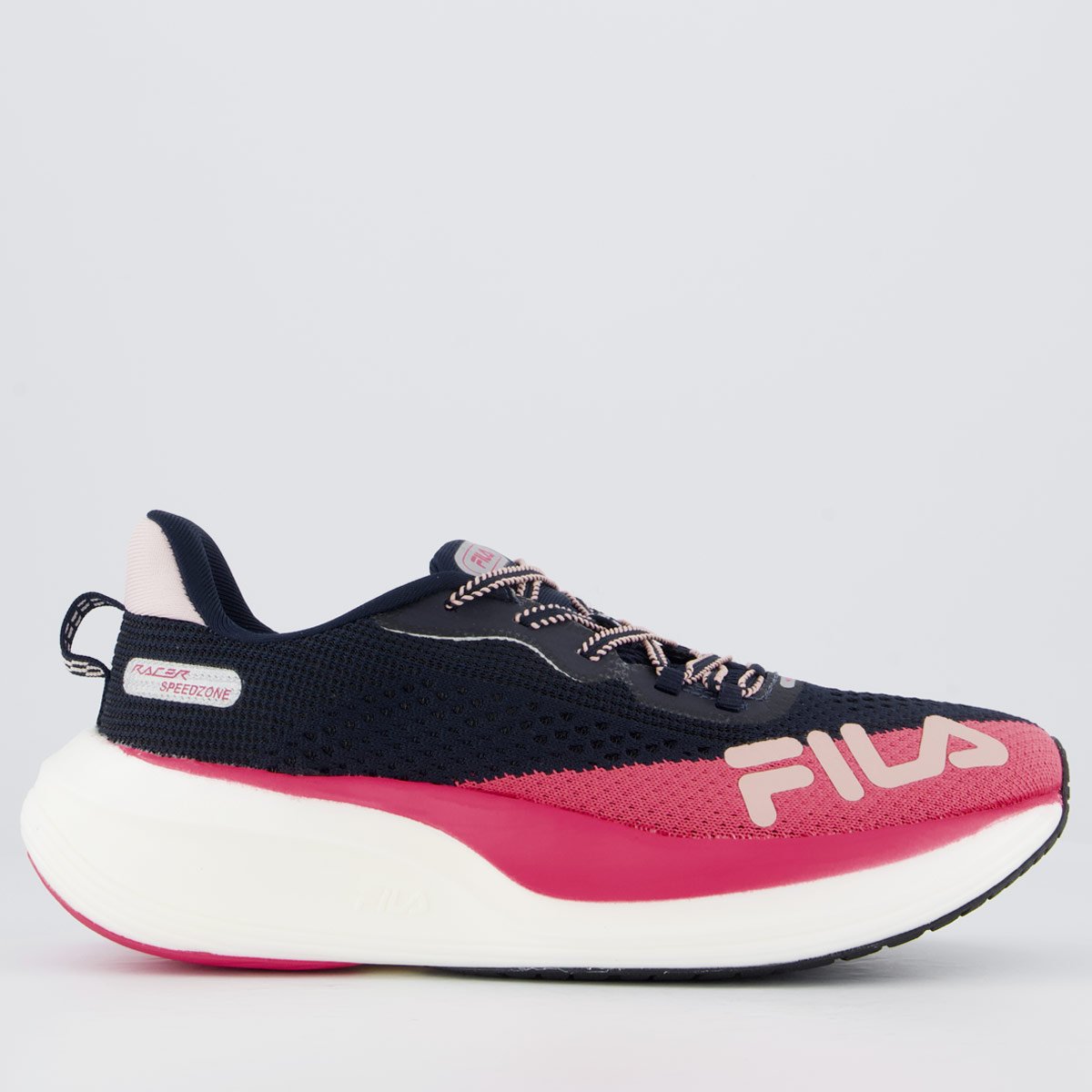 Tênis Fila Racer Speedzone Feminino Marinho e Rosa