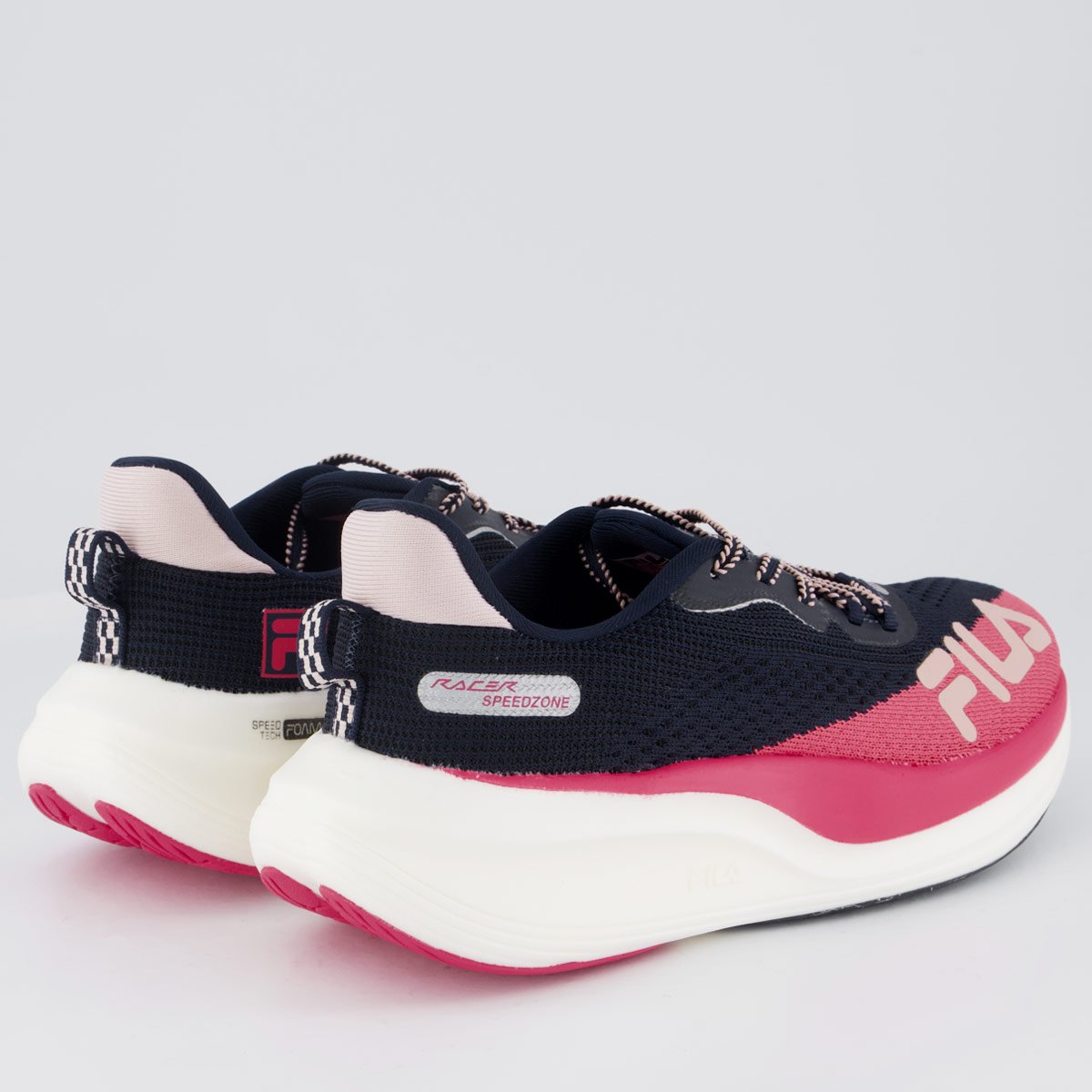 Tênis Fila Racer Speedzone Feminino Marinho e Rosa Preto/Rosa 3