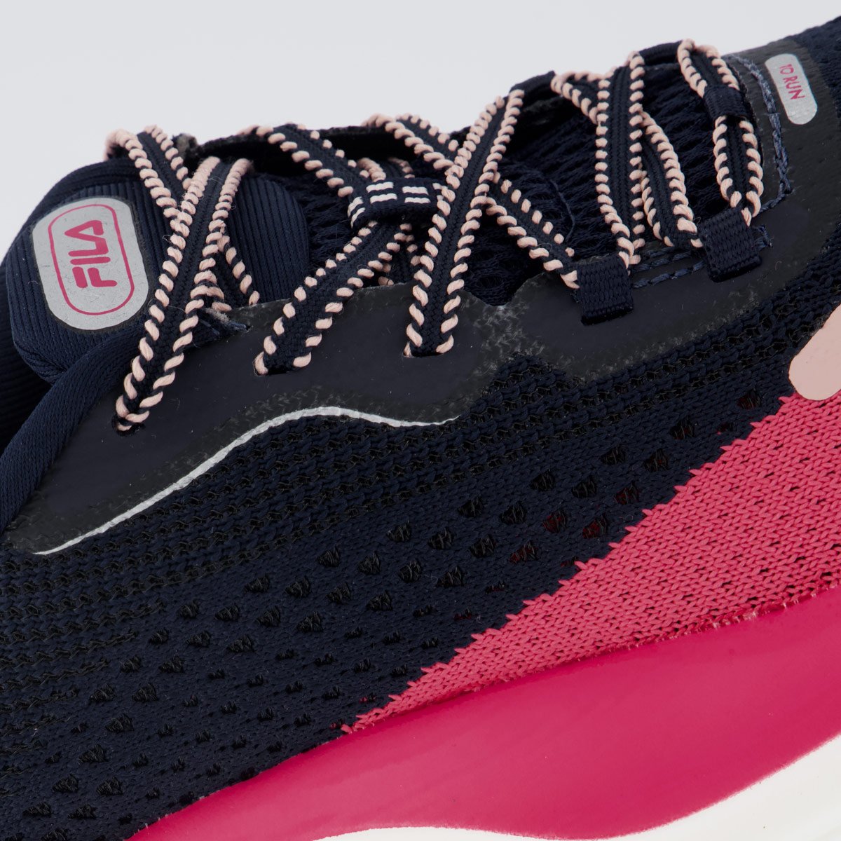 Tênis Fila Racer Speedzone Feminino Marinho e Rosa Preto/Rosa 7