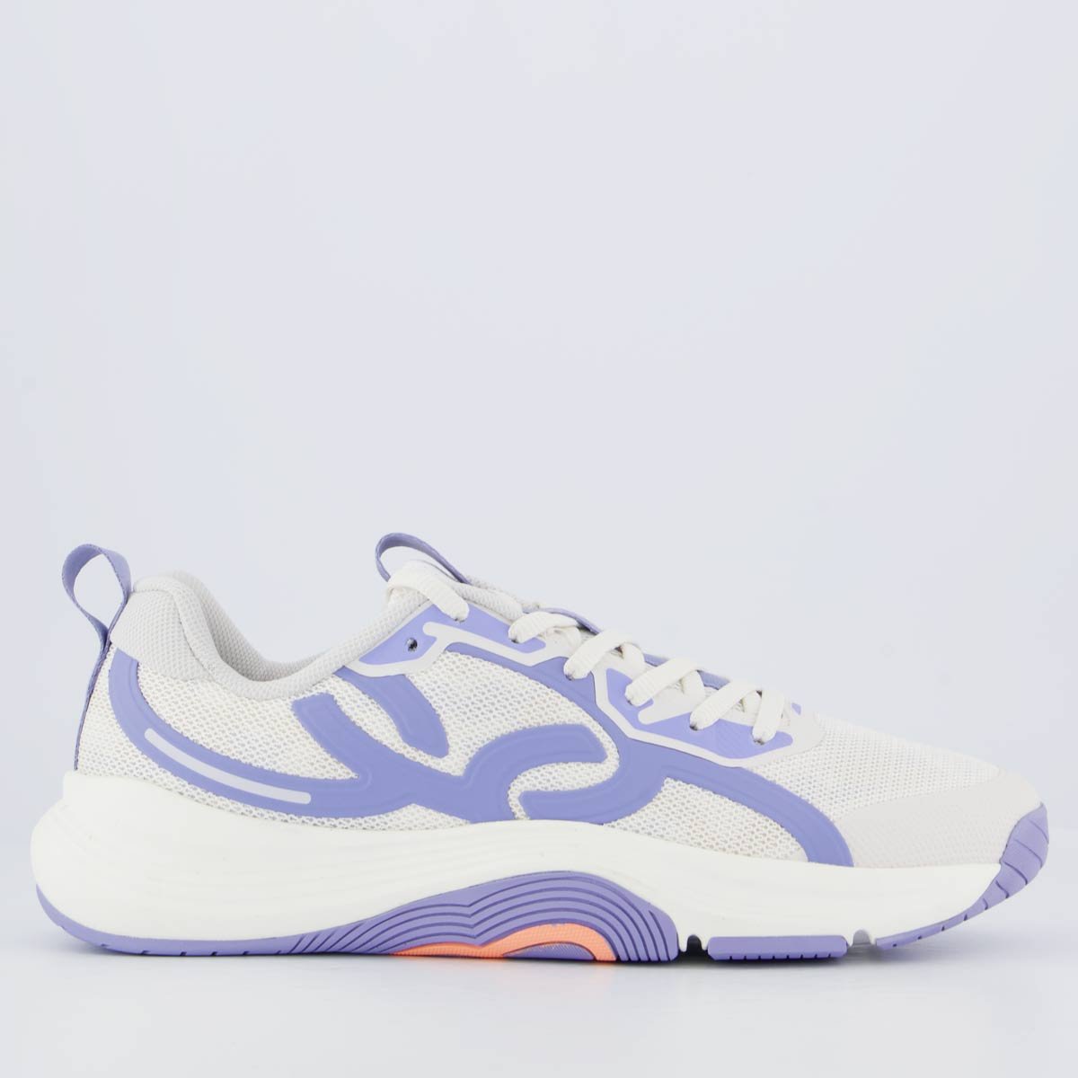 Tênis Olympikus Treino Feminino Cinza e Lilás