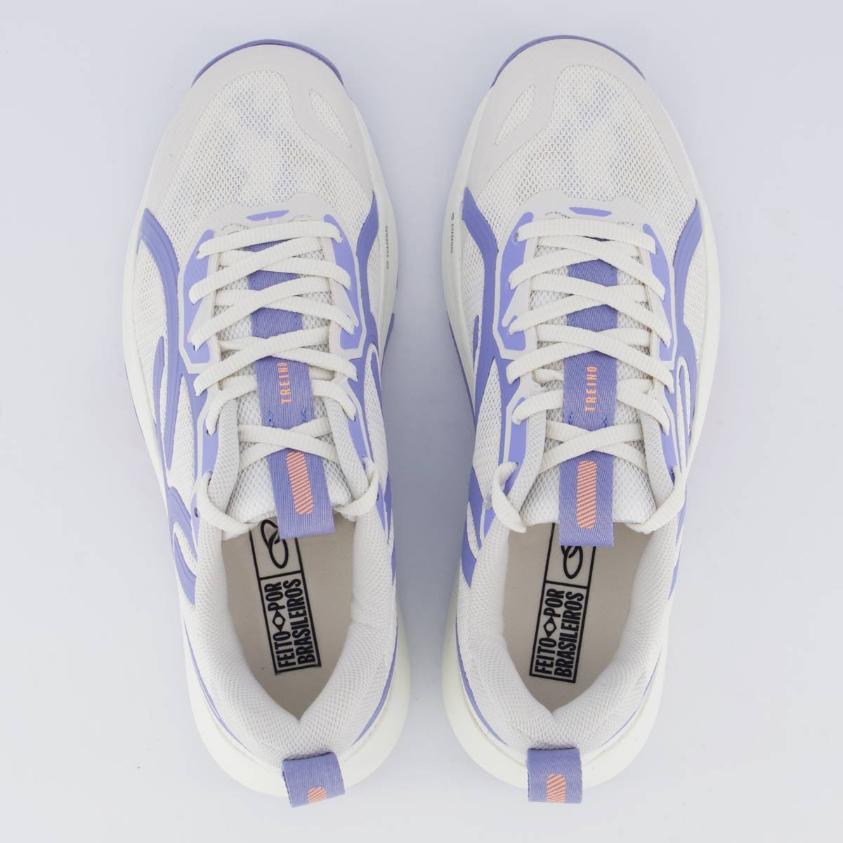 Tênis Olympikus Treino Feminino Cinza e Lilás Branco/Lavanda 4