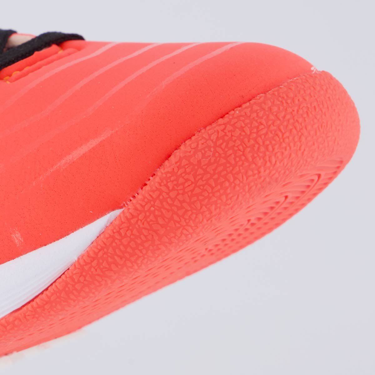 Chuteira Umbro Pro 5 Futsal Juvenil Coral Laranja 8