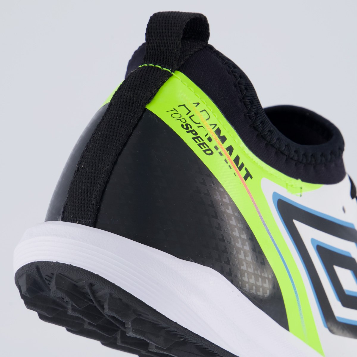 Chuteira Umbro Adamant Top Speed Club Society Branca Branco 6