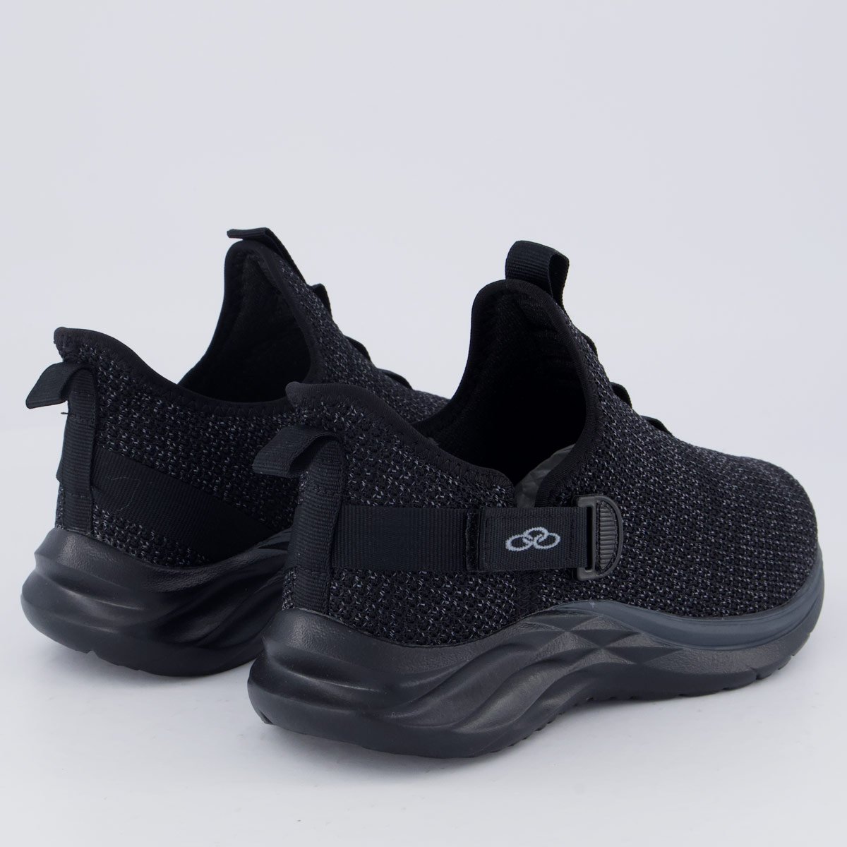 Tênis Olympikus Maneiro Juvenil Preto Chumbo Preto 3