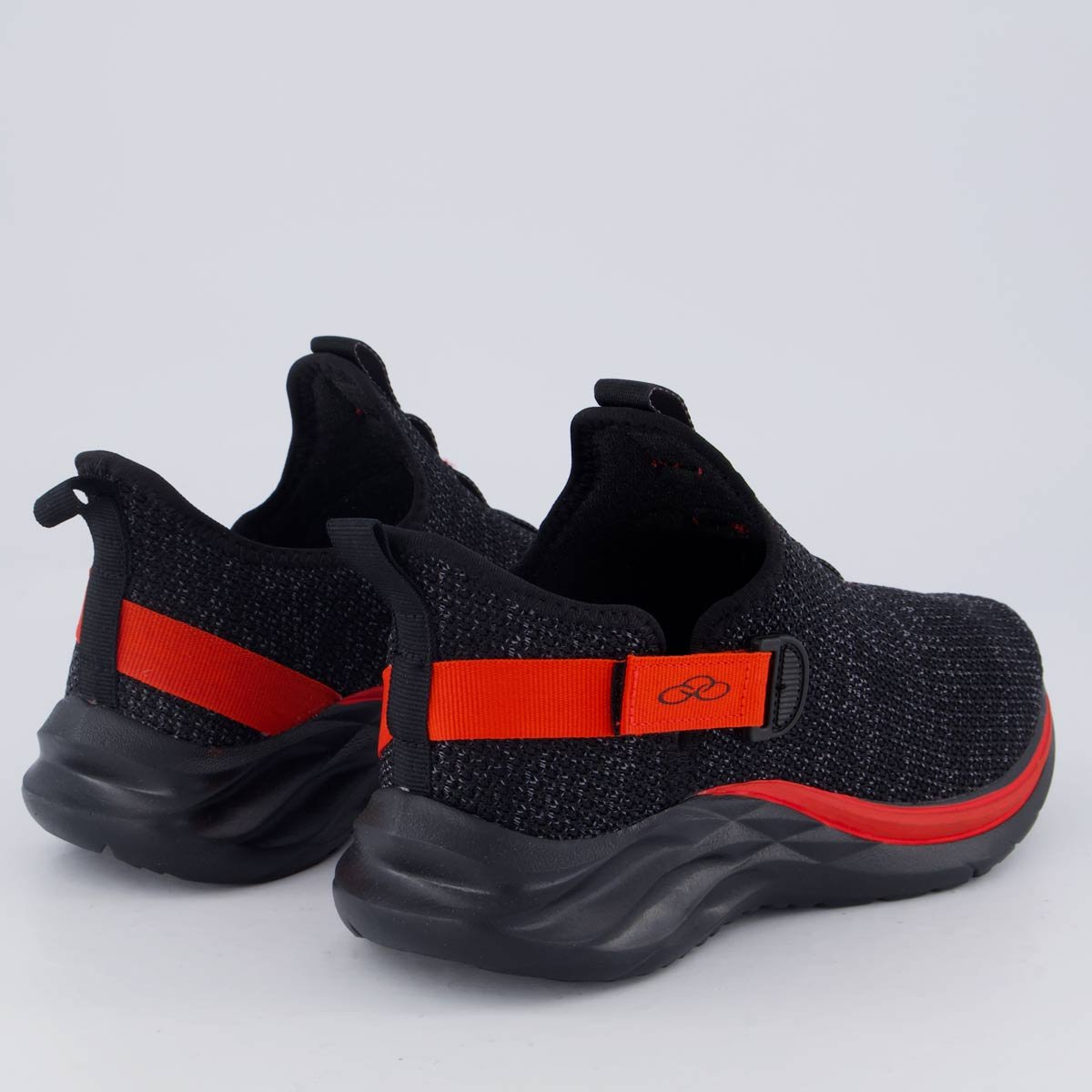 Tênis Olympikus Maneiro Juvenil Preto e Vermelho Preto/Vermelho 3