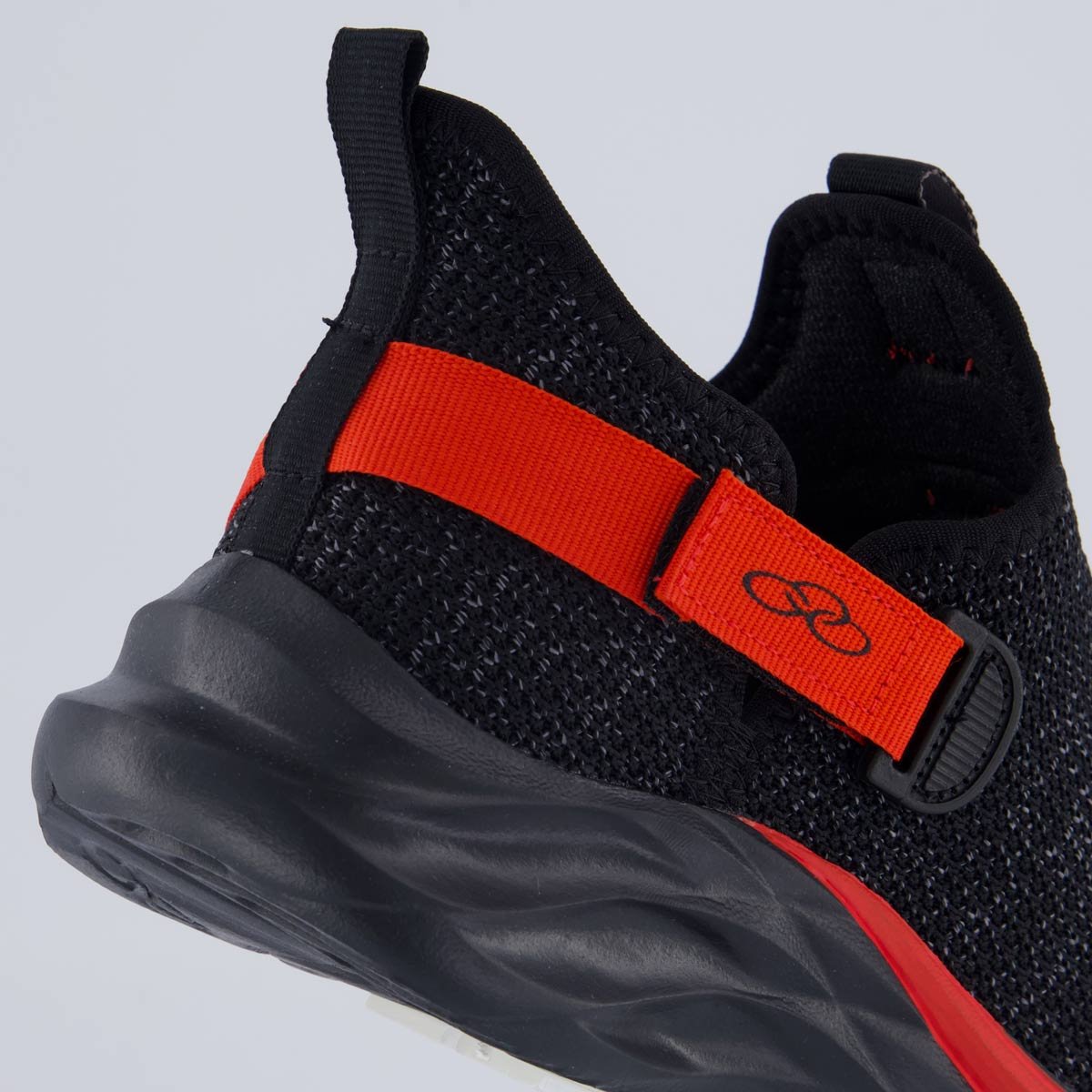 Tênis Olympikus Maneiro Juvenil Preto e Vermelho Preto/Vermelho 6