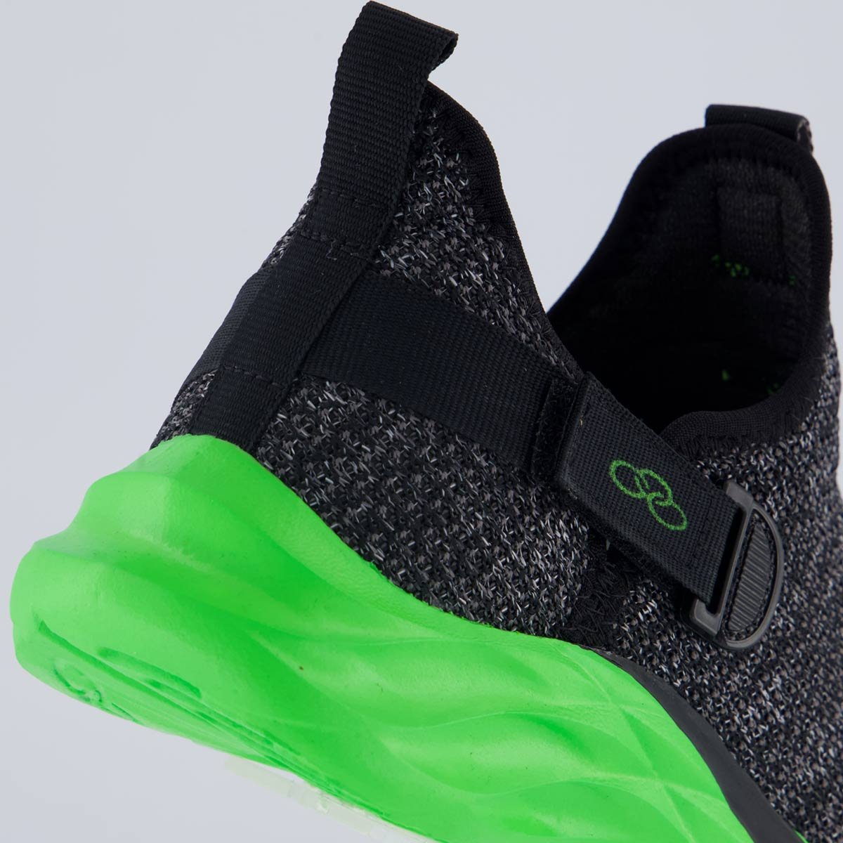 Tênis Olympikus Maneiro Juvenil Preto e Verde Preto/Verde 6