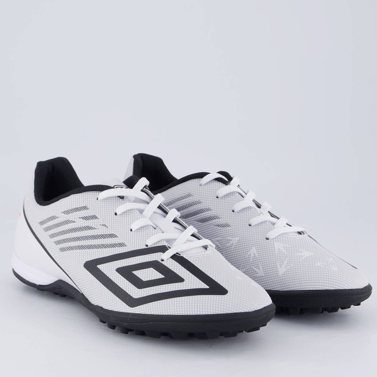 Chuteira Umbro Velocita Décimo Club Society Cinza Claro Branco/Cinza 2
