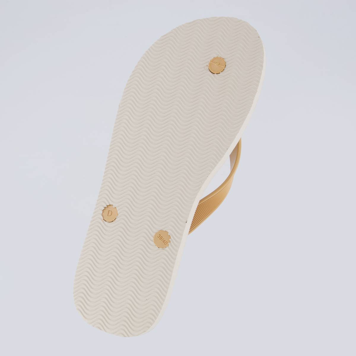 Chinelo Hurley Puff I Marrom e Bege Bege 5