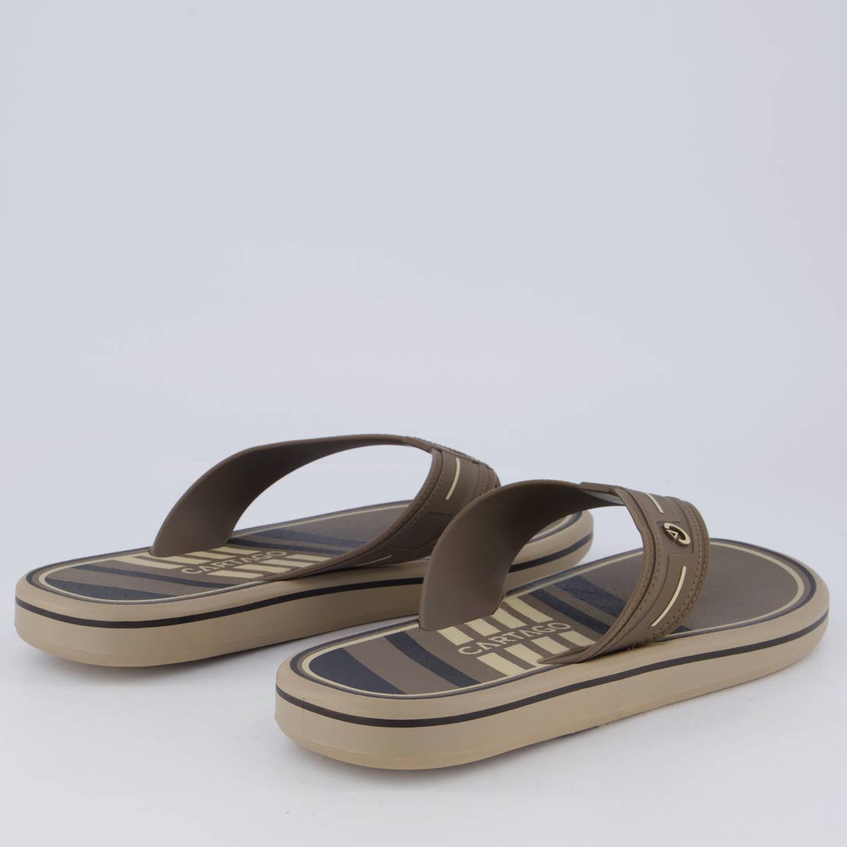 Chinelo Cartago Palermo II Marrom Marrom 4