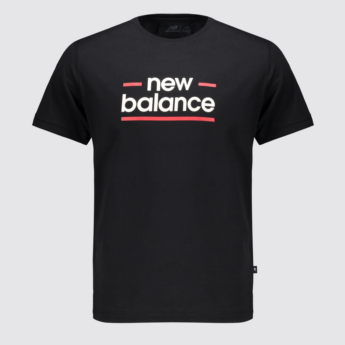 Camisa New Balance Linear Lines Preta